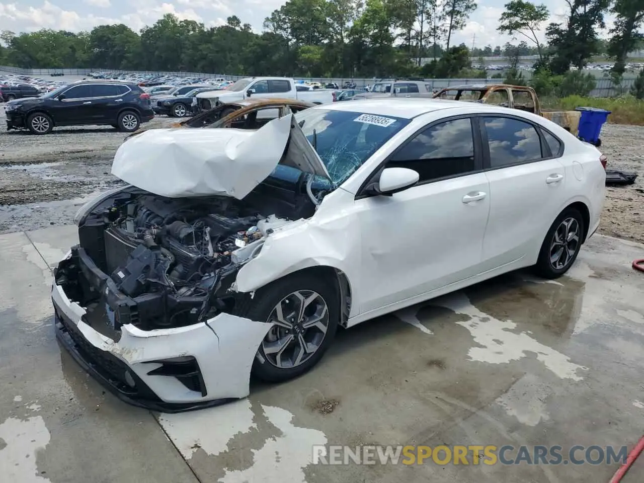 1 fotografías del automóvil dañado 3KPF24AD1KE073983 KIA FORTE 2019