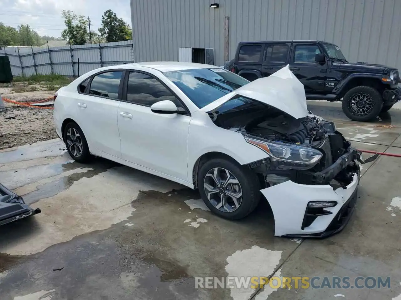 4 fotografías del automóvil dañado 3KPF24AD1KE073983 KIA FORTE 2019
