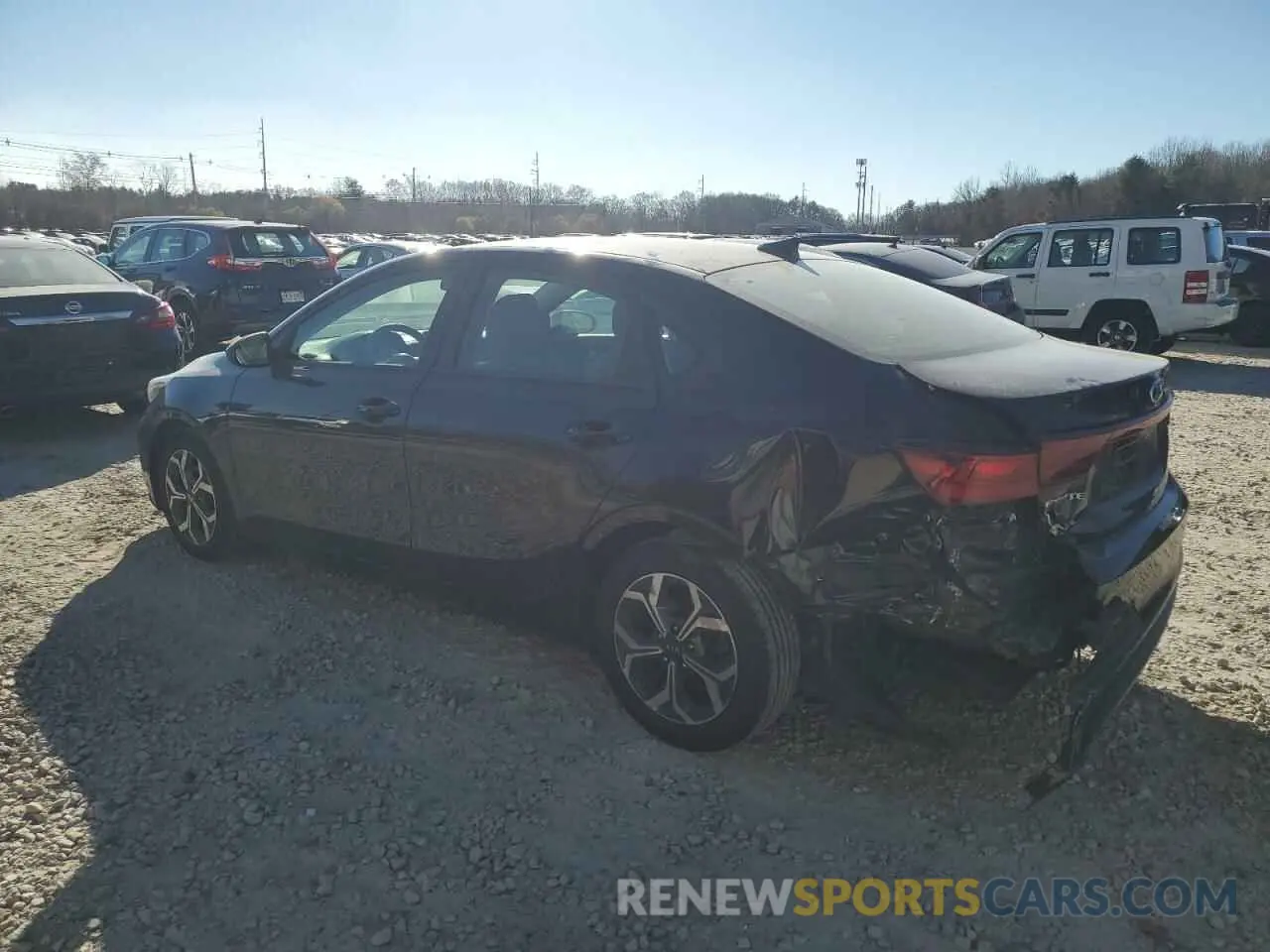 2 fotografías del automóvil dañado 3KPF24AD1KE104777 KIA FORTE 2019