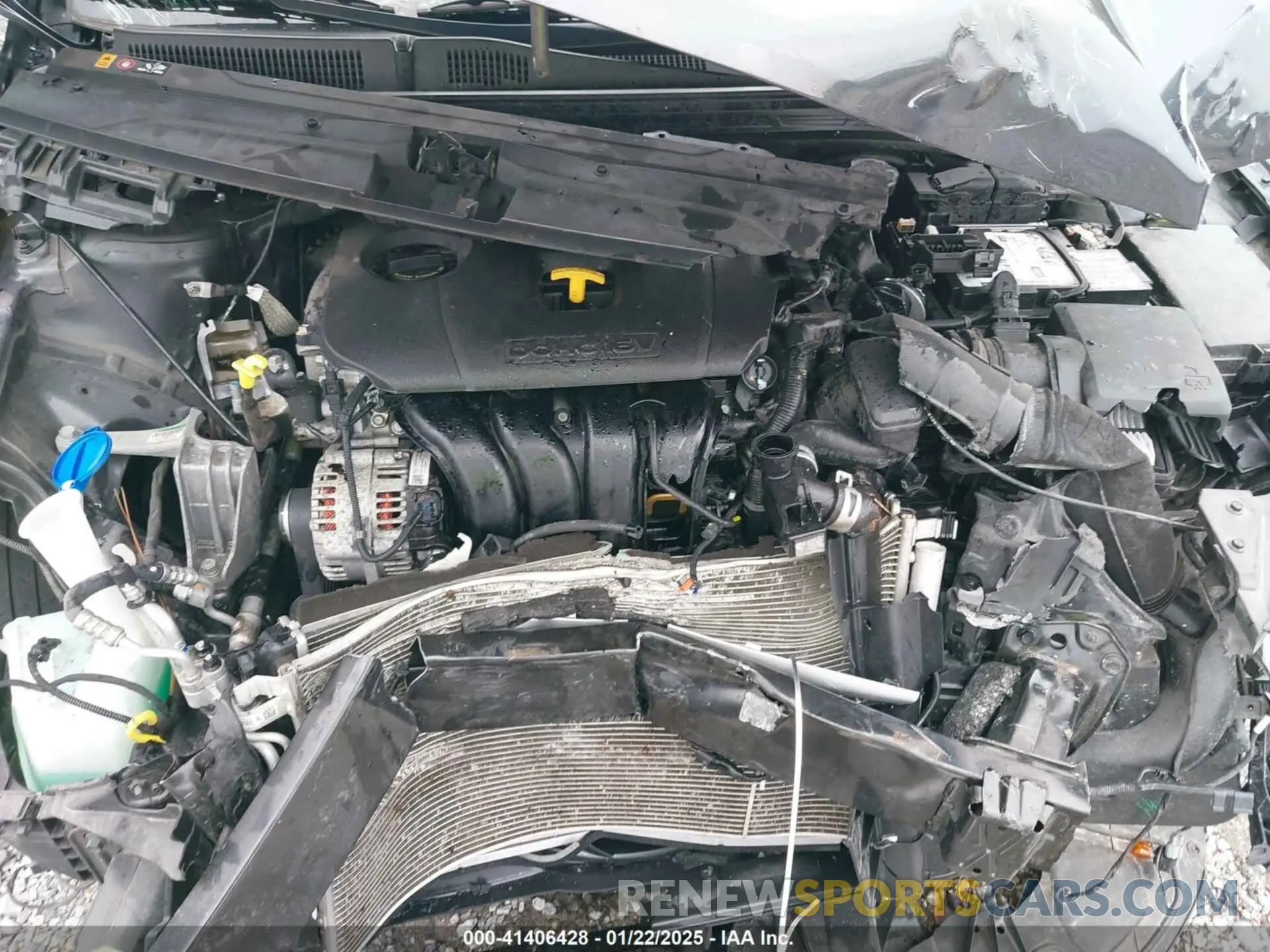 10 fotografías del automóvil dañado 3KPF24AD1KE111356 KIA FORTE 2019