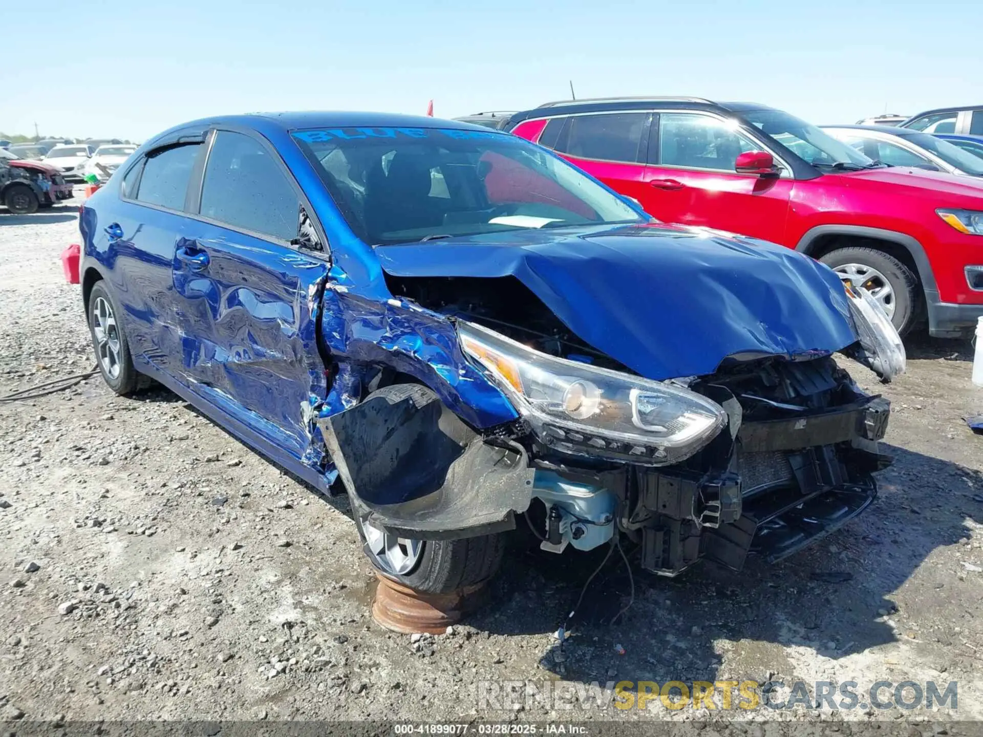 1 fotografías del automóvil dañado 3KPF24AD1KE123197 KIA FORTE 2019