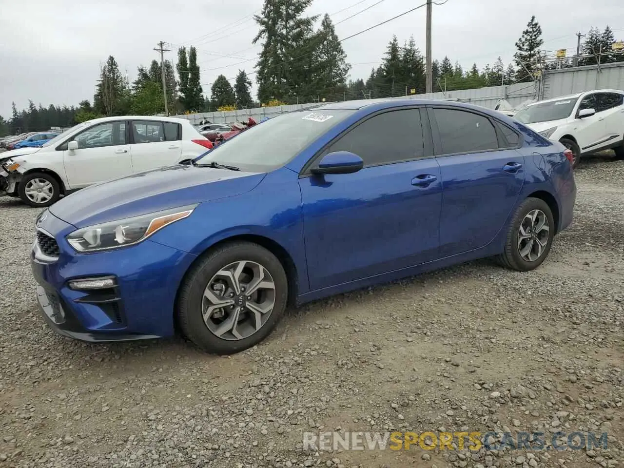 1 fotografías del automóvil dañado 3KPF24AD2KE028373 KIA FORTE 2019