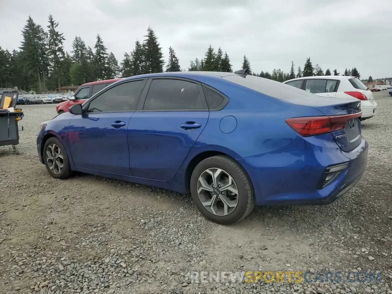 2 fotografías del automóvil dañado 3KPF24AD2KE028373 KIA FORTE 2019
