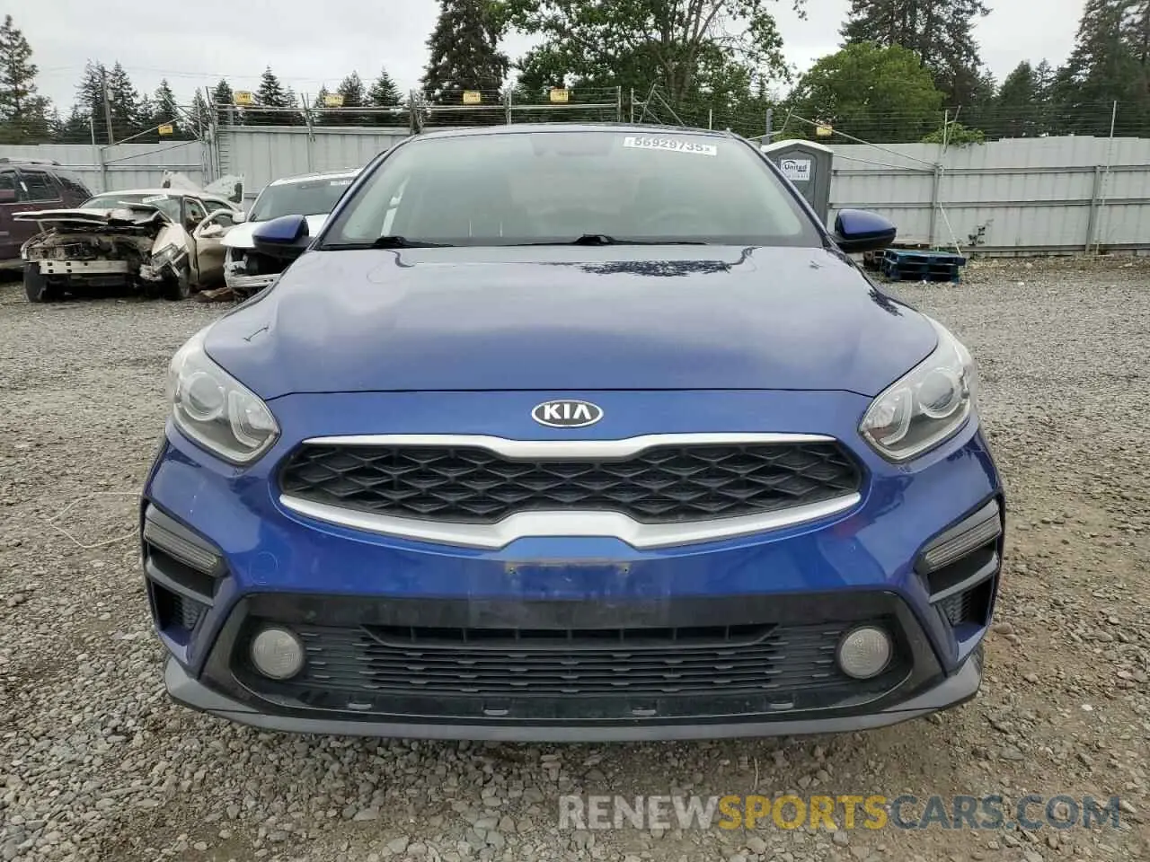 5 fotografías del automóvil dañado 3KPF24AD2KE028373 KIA FORTE 2019