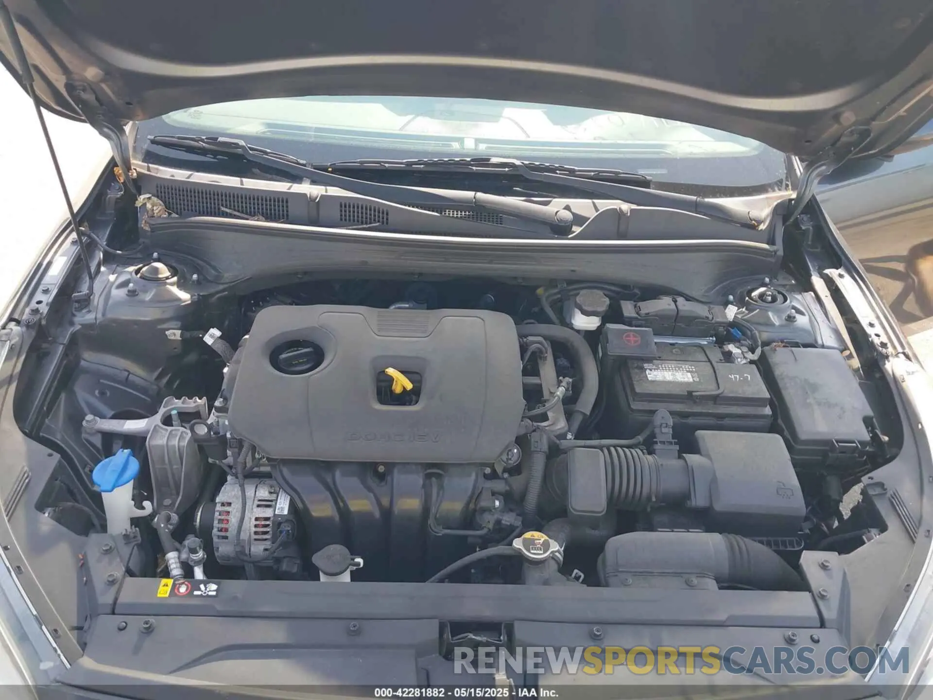 10 fotografías del automóvil dañado 3KPF24AD2KE033833 KIA FORTE 2019