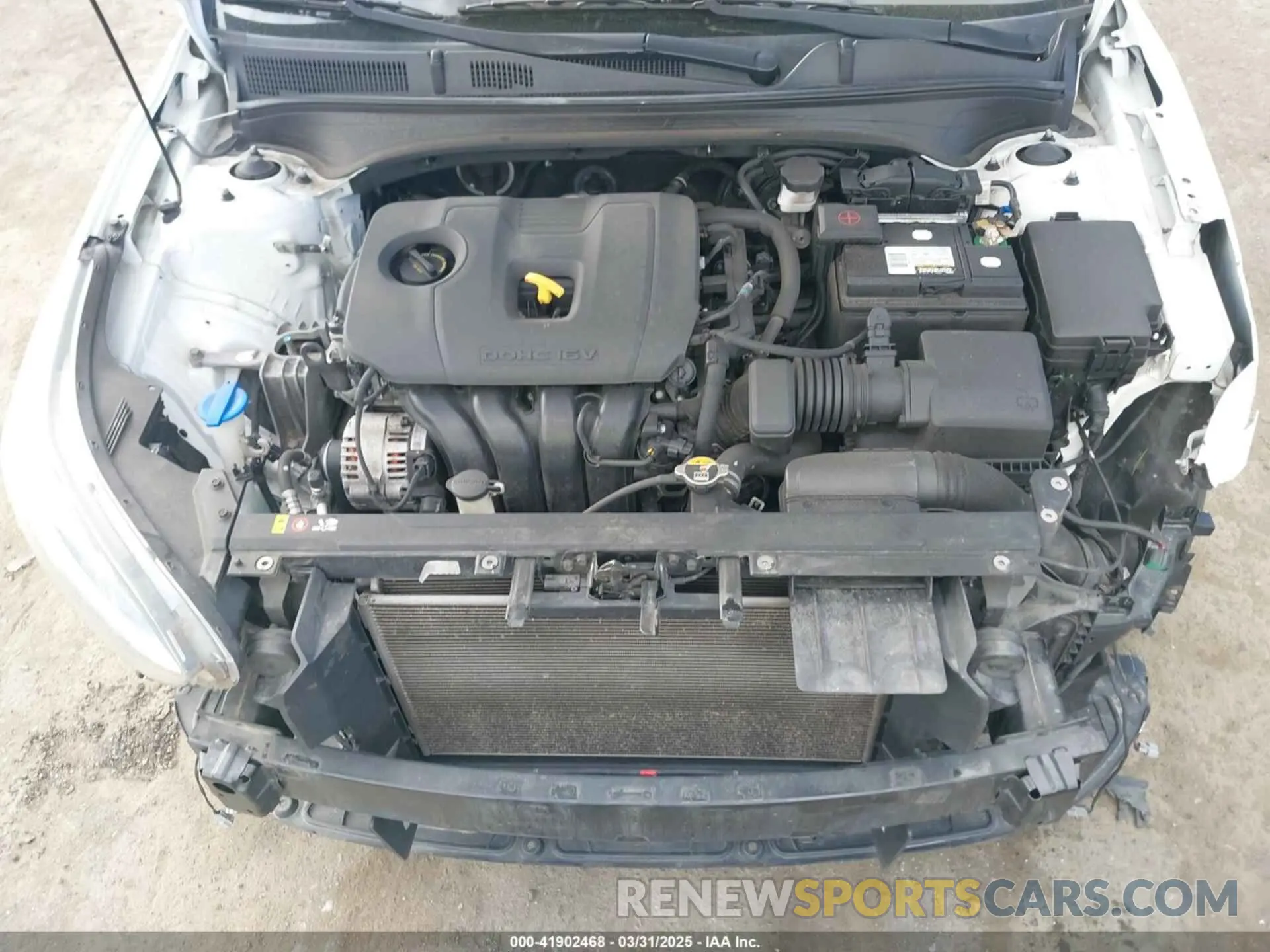 10 fotografías del automóvil dañado 3KPF24AD2KE042693 KIA FORTE 2019