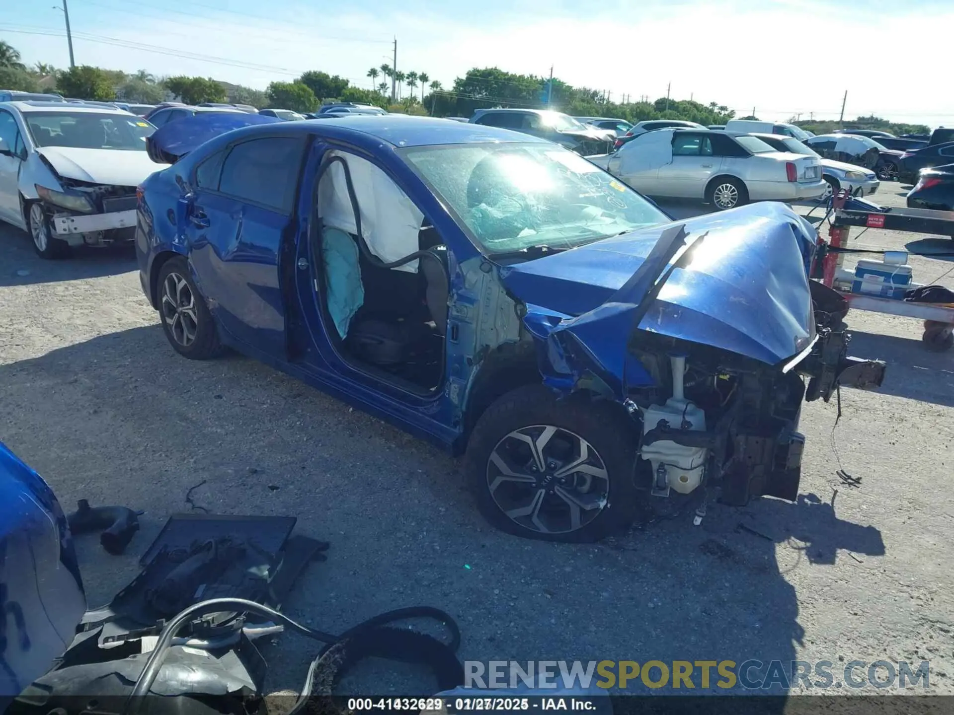 1 fotografías del automóvil dañado 3KPF24AD2KE049952 KIA FORTE 2019
