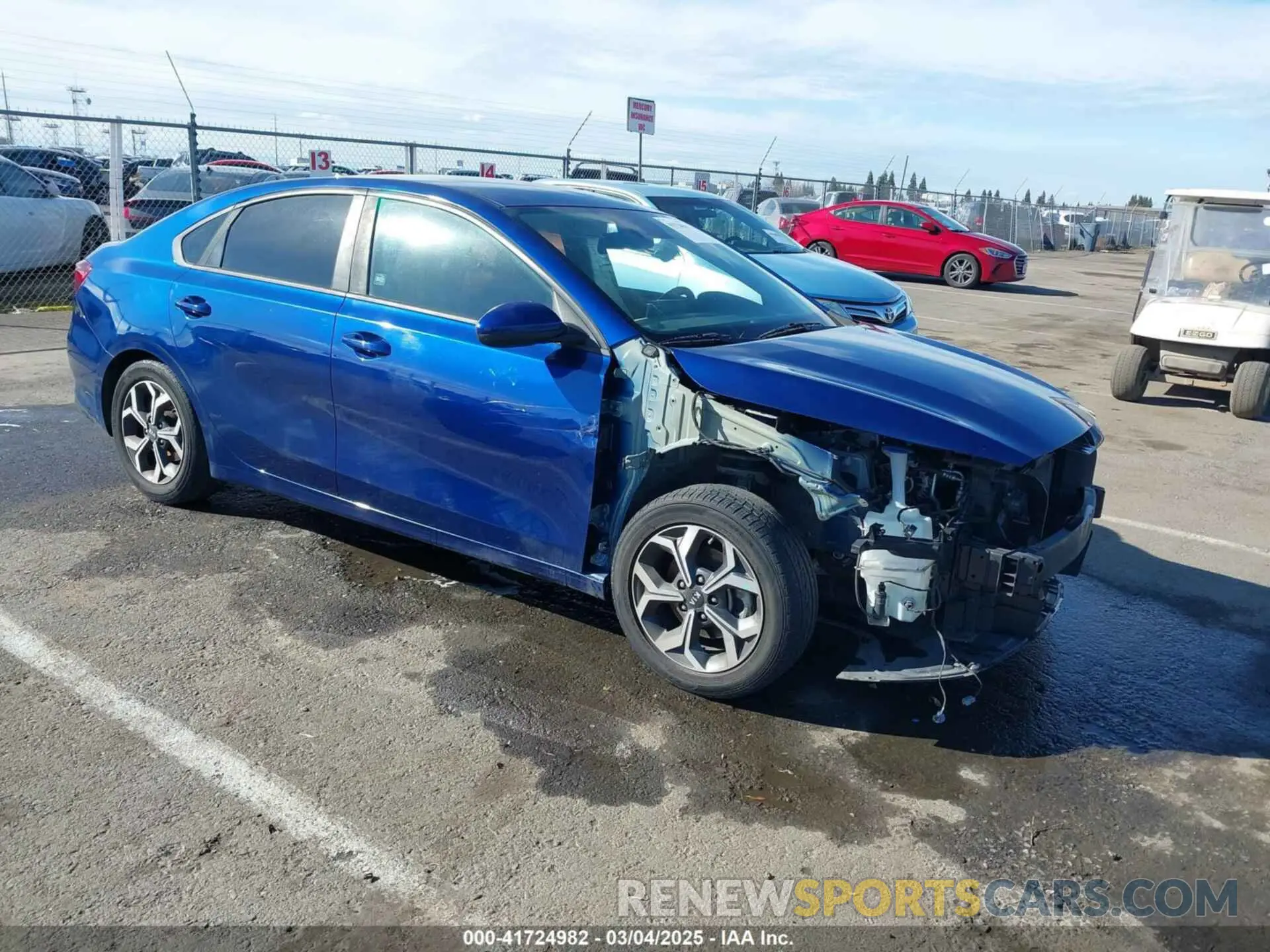 1 fotografías del automóvil dañado 3KPF24AD2KE065407 KIA FORTE 2019