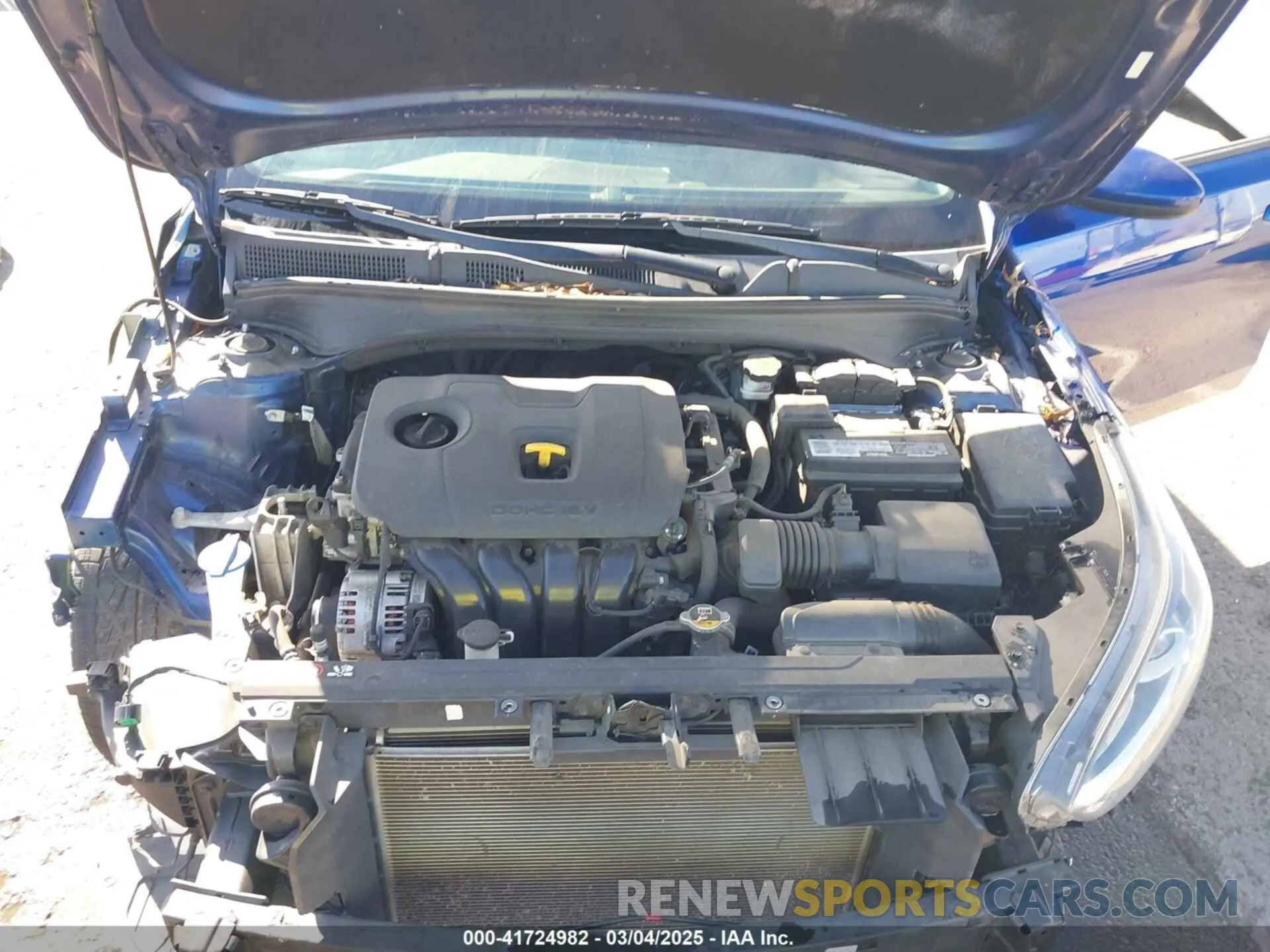 10 fotografías del automóvil dañado 3KPF24AD2KE065407 KIA FORTE 2019