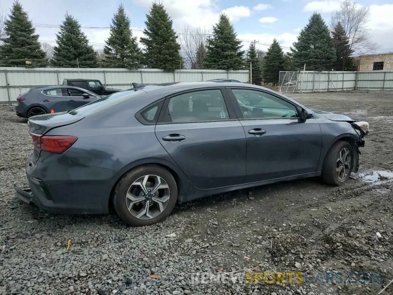 3 fotografías del automóvil dañado 3KPF24AD2KE074611 KIA FORTE 2019