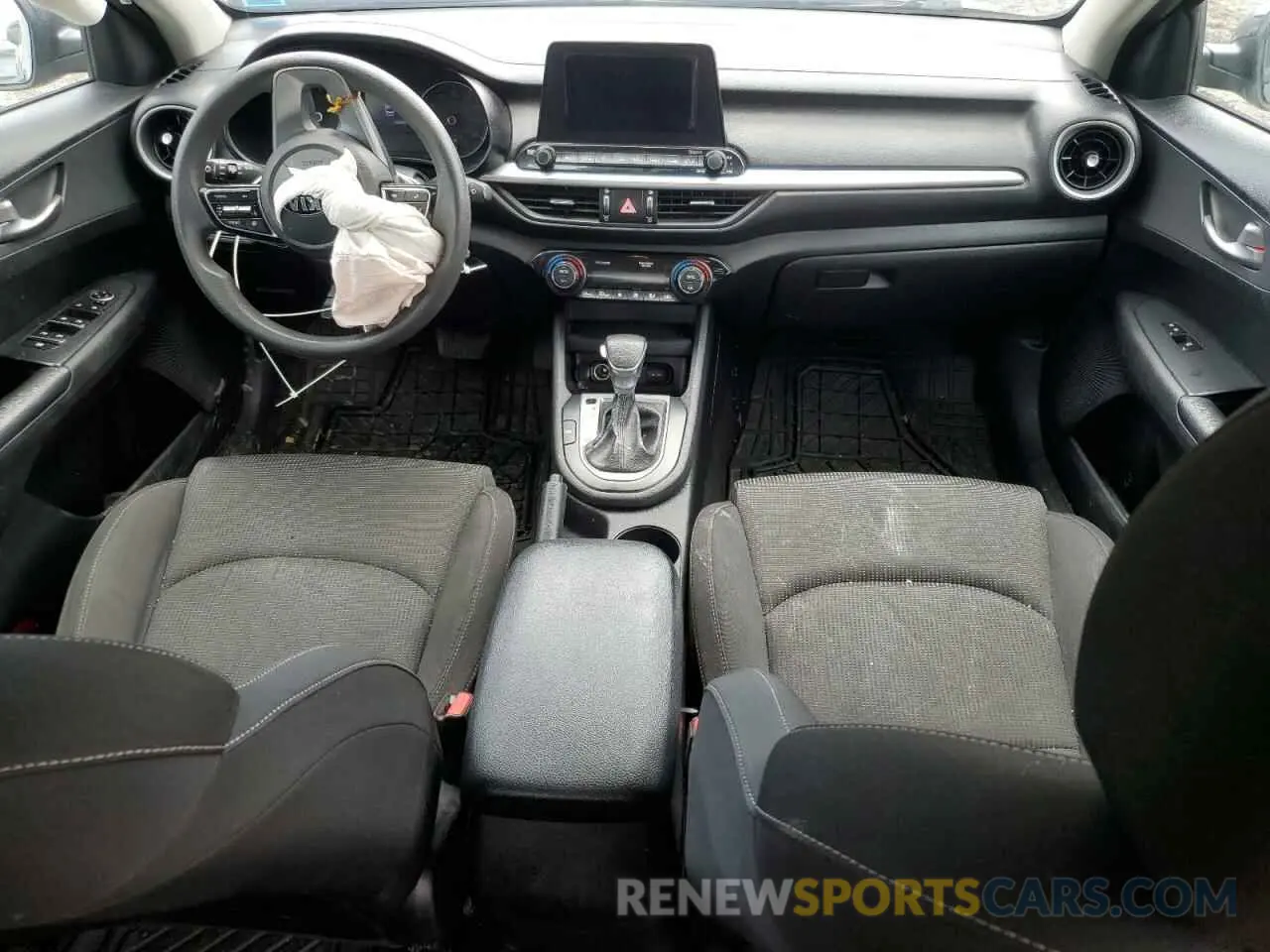 8 fotografías del automóvil dañado 3KPF24AD2KE074611 KIA FORTE 2019