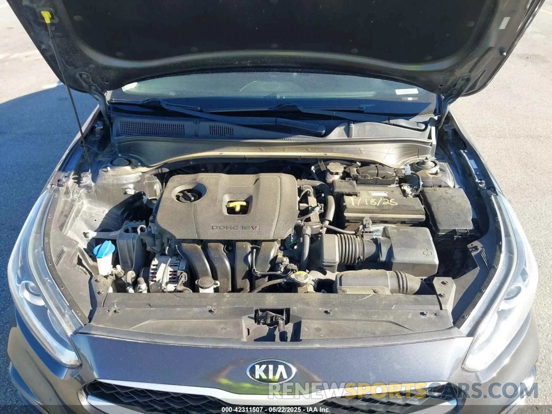 10 fotografías del automóvil dañado 3KPF24AD2KE096124 KIA FORTE 2019