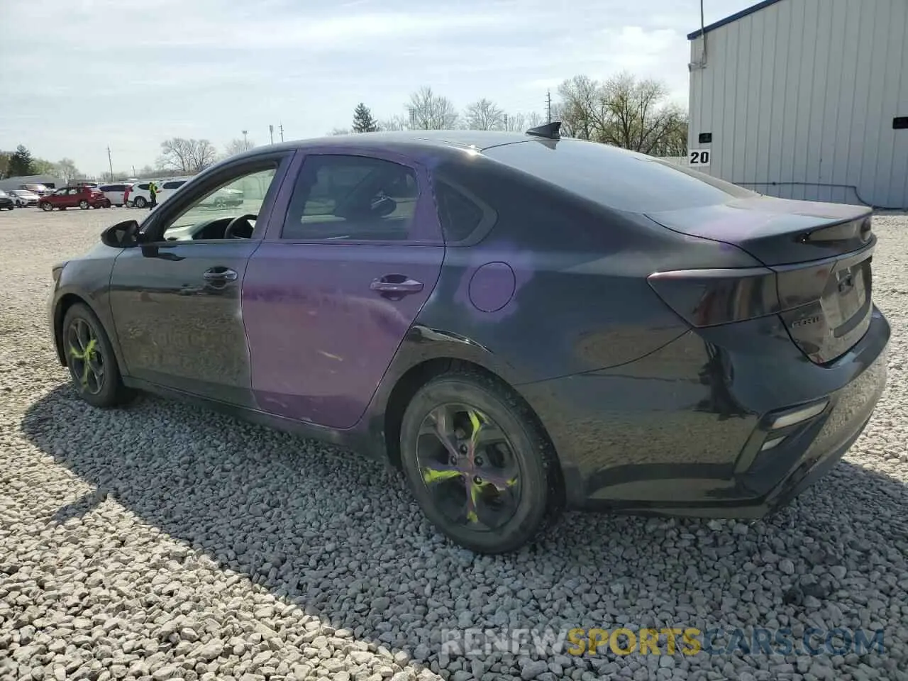 2 fotografías del automóvil dañado 3KPF24AD3KE011436 KIA FORTE 2019