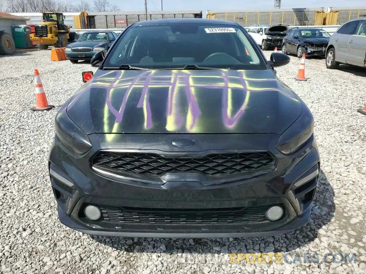 5 fotografías del automóvil dañado 3KPF24AD3KE011436 KIA FORTE 2019