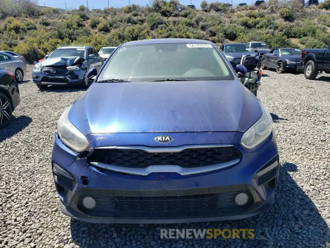 5 fotografías del automóvil dañado 3KPF24AD3KE043173 KIA FORTE 2019