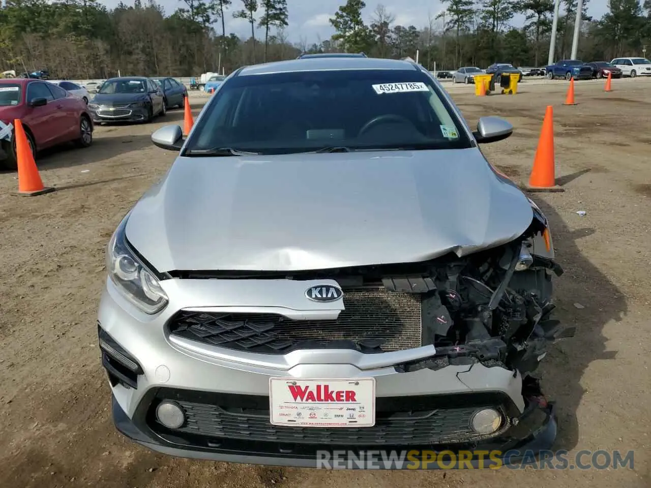 5 fotografías del automóvil dañado 3KPF24AD3KE121015 KIA FORTE 2019
