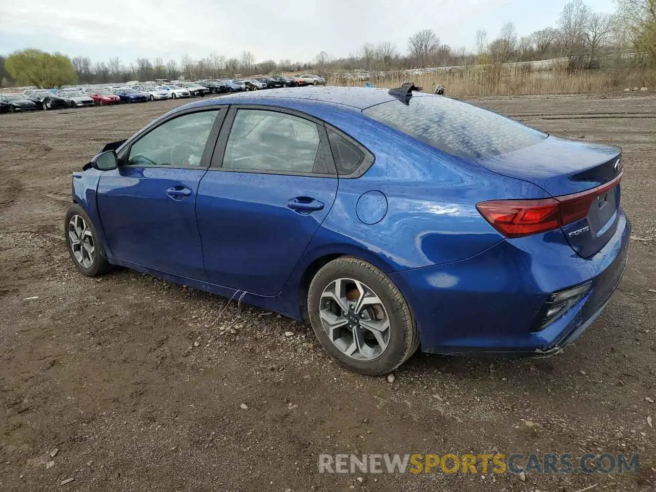 2 fotografías del automóvil dañado 3KPF24AD4KE028388 KIA FORTE 2019