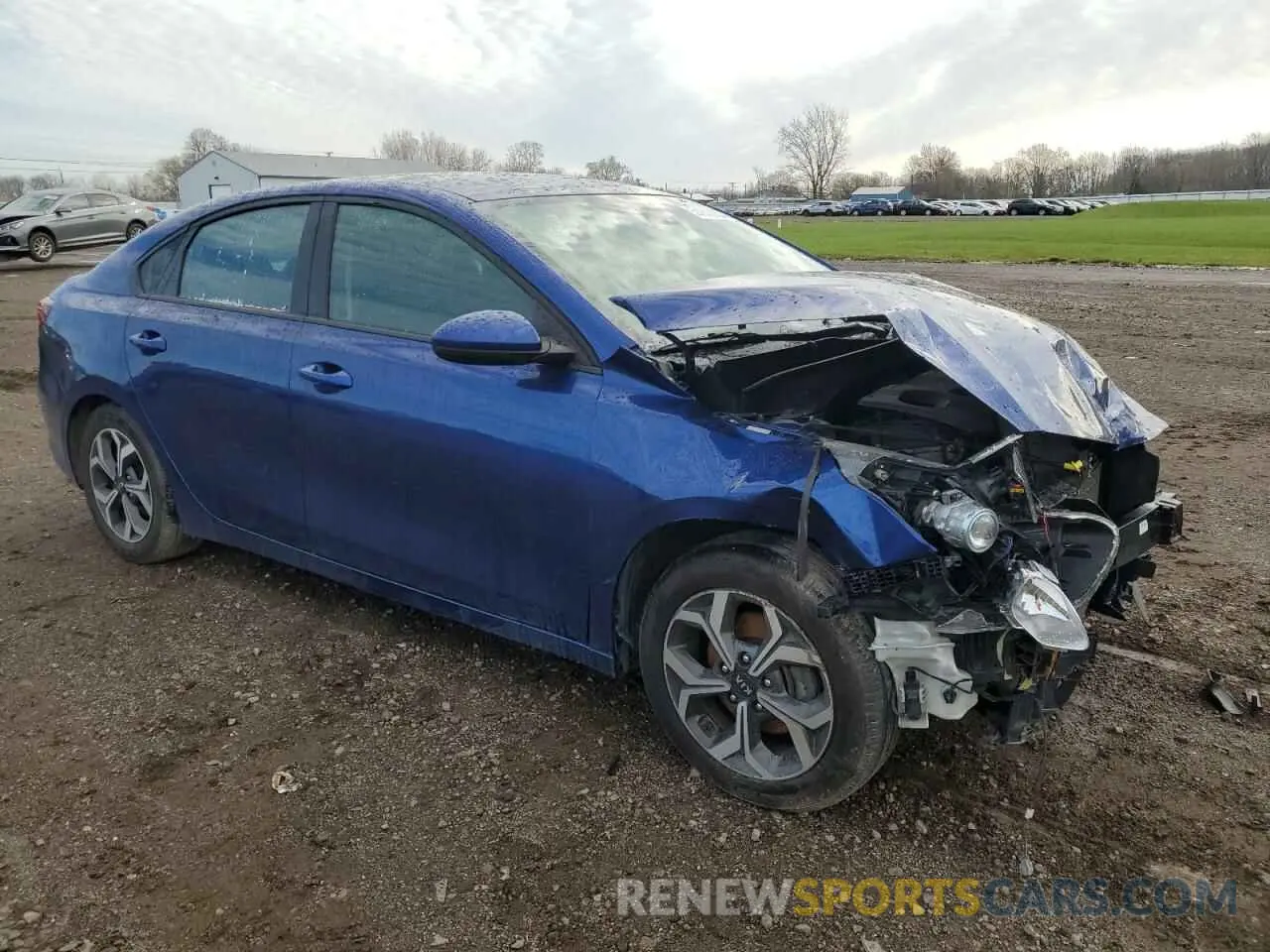 4 fotografías del automóvil dañado 3KPF24AD4KE028388 KIA FORTE 2019