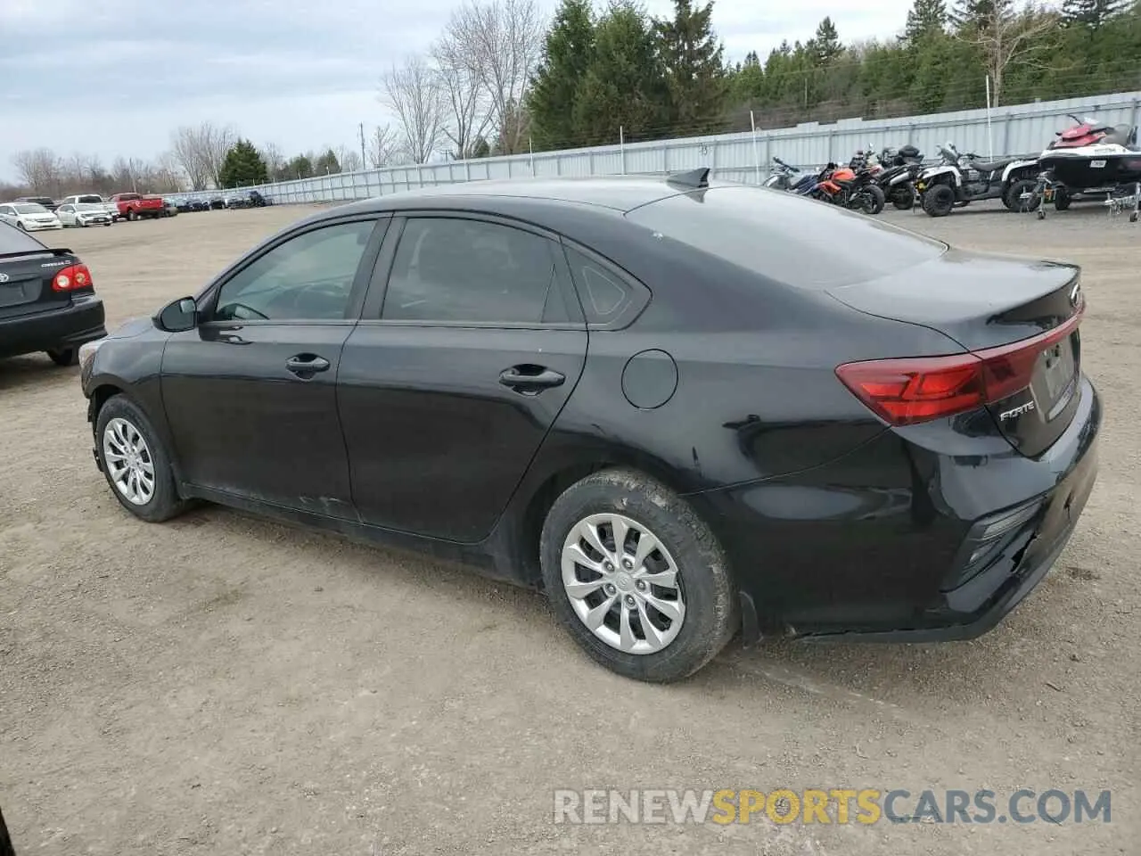 2 fotografías del automóvil dañado 3KPF24AD4KE047524 KIA FORTE 2019