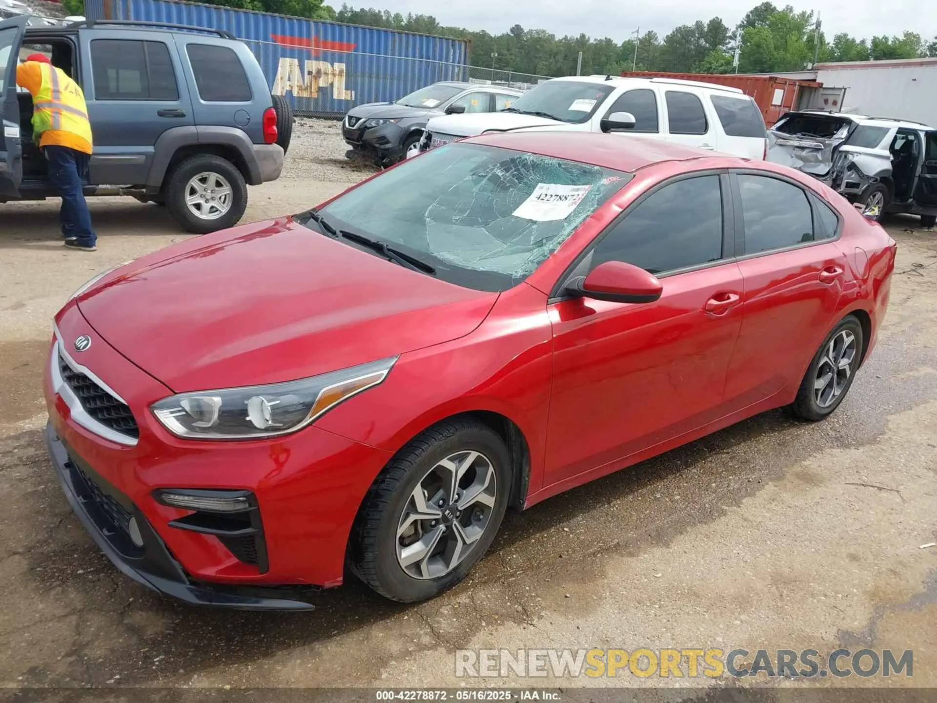 19 fotografías del automóvil dañado 3KPF24AD4KE063447 KIA FORTE 2019