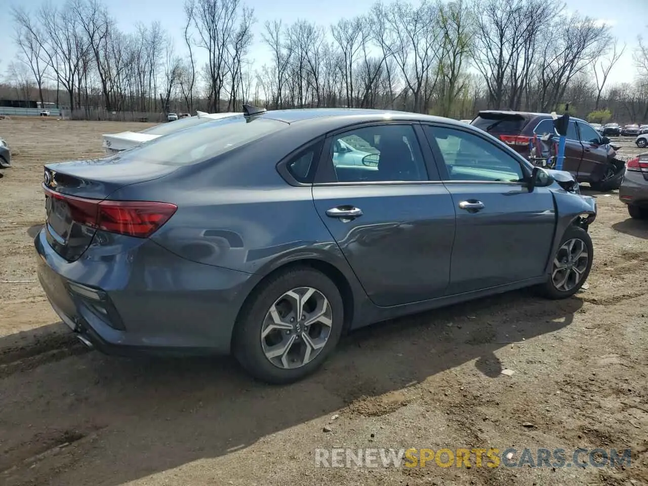 3 fotografías del automóvil dañado 3KPF24AD4KE078076 KIA FORTE 2019