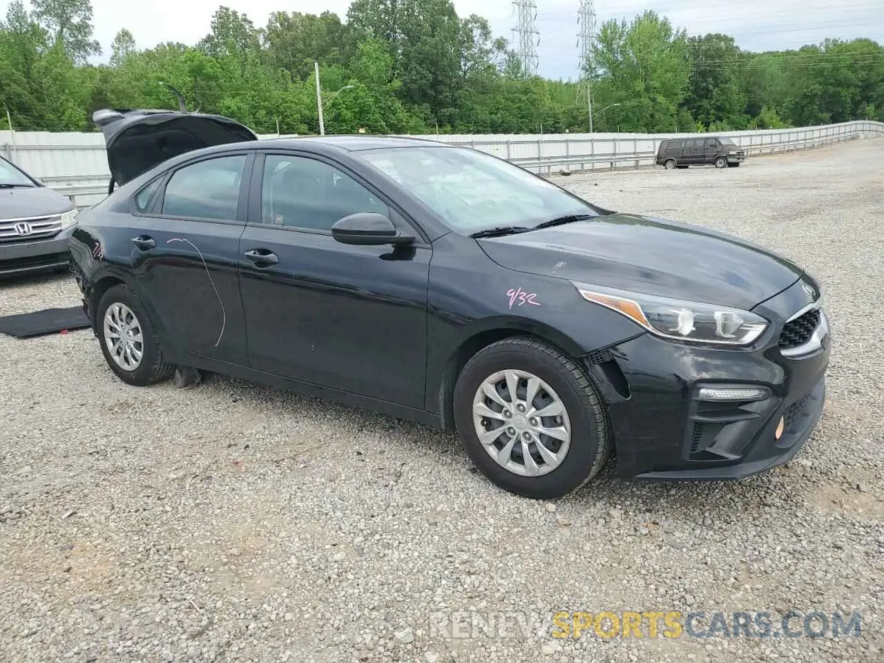 4 fotografías del automóvil dañado 3KPF24AD4KE106605 KIA FORTE 2019