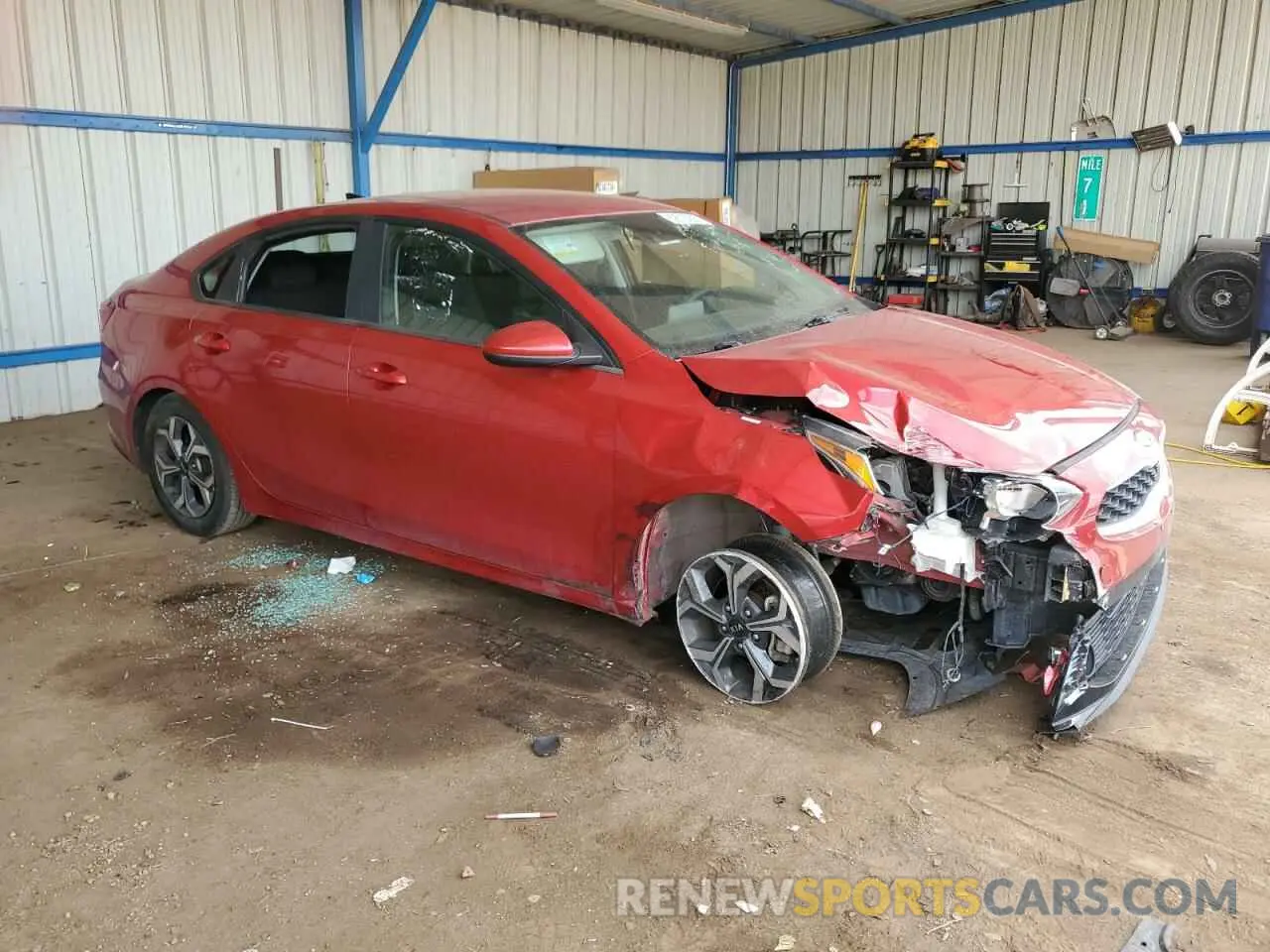 4 fotografías del automóvil dañado 3KPF24AD5KE043126 KIA FORTE 2019