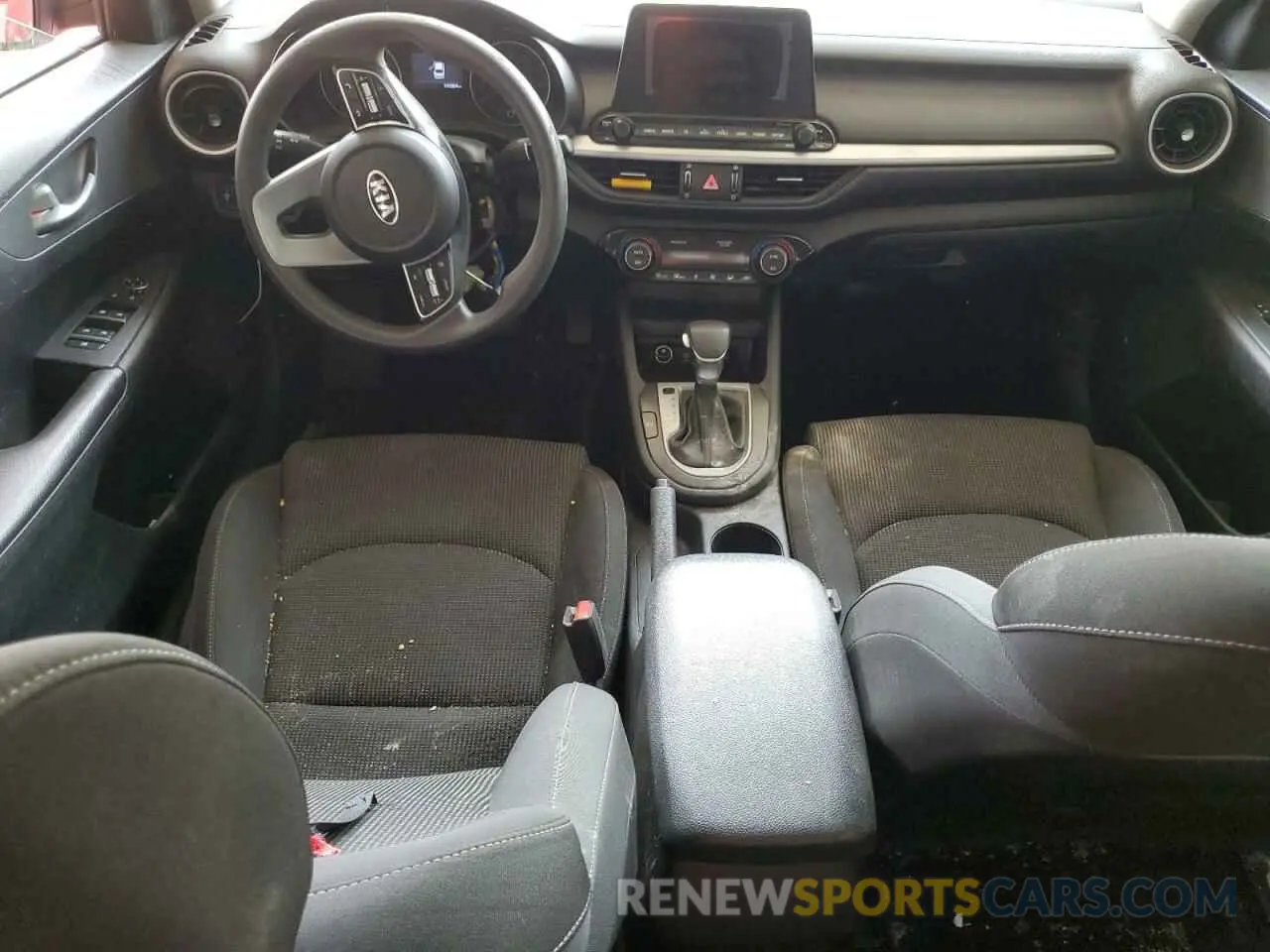 8 fotografías del automóvil dañado 3KPF24AD5KE043126 KIA FORTE 2019