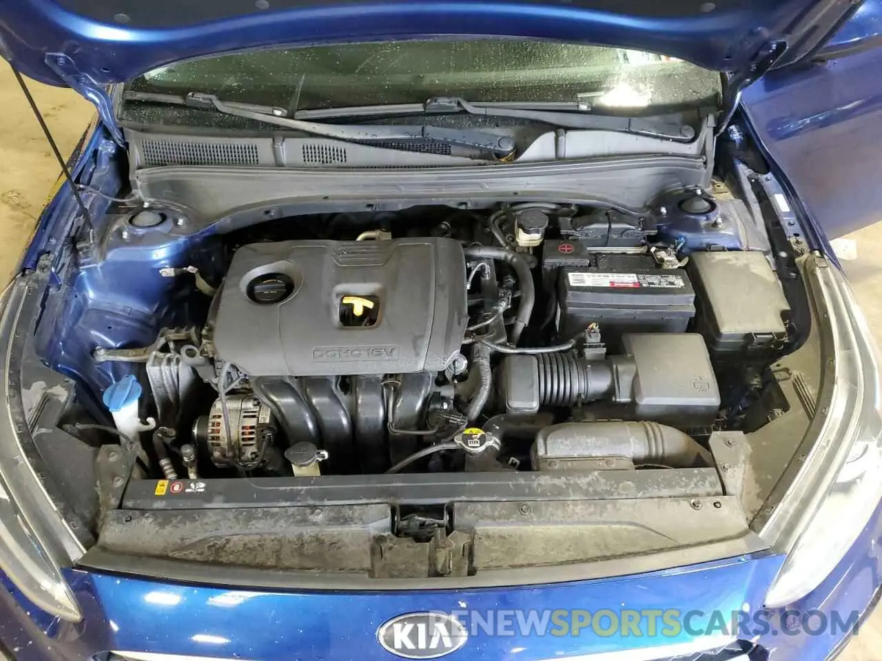 11 fotografías del automóvil dañado 3KPF24AD5KE045040 KIA FORTE 2019