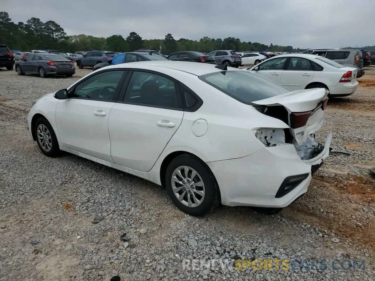 2 fotografías del automóvil dañado 3KPF24AD5KE073694 KIA FORTE 2019