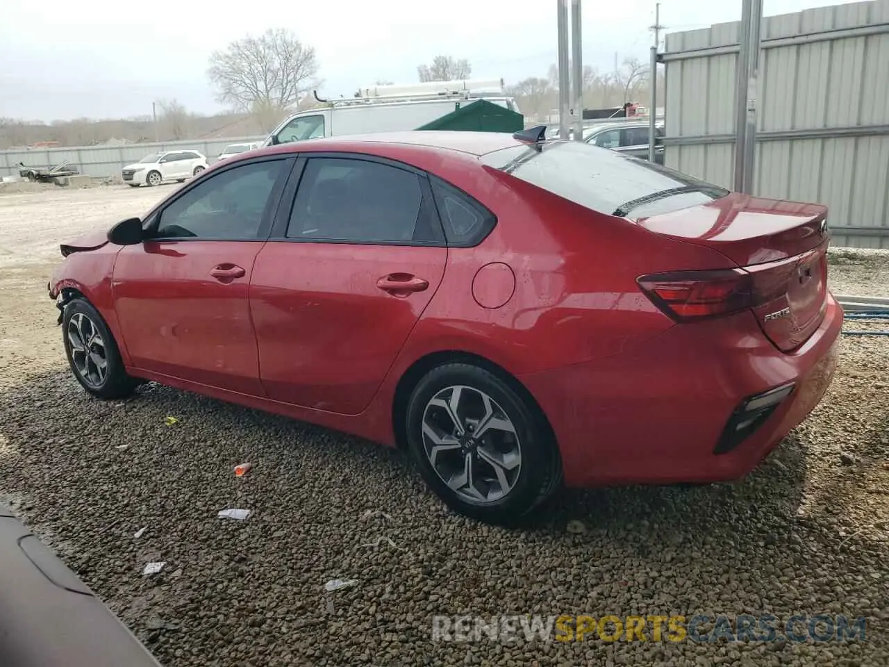 2 fotografías del automóvil dañado 3KPF24AD5KE074425 KIA FORTE 2019