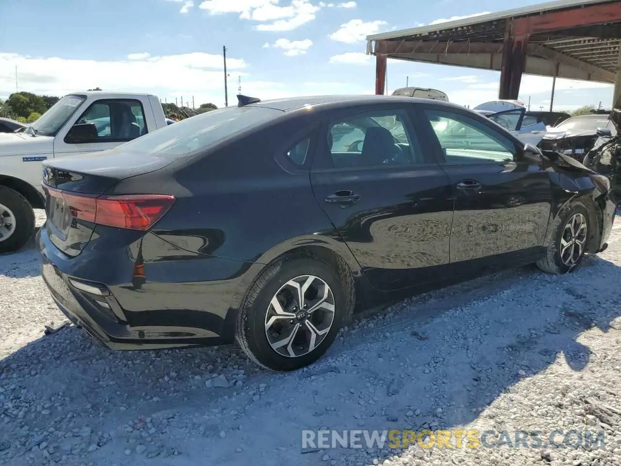 3 fotografías del automóvil dañado 3KPF24AD6KE013794 KIA FORTE 2019