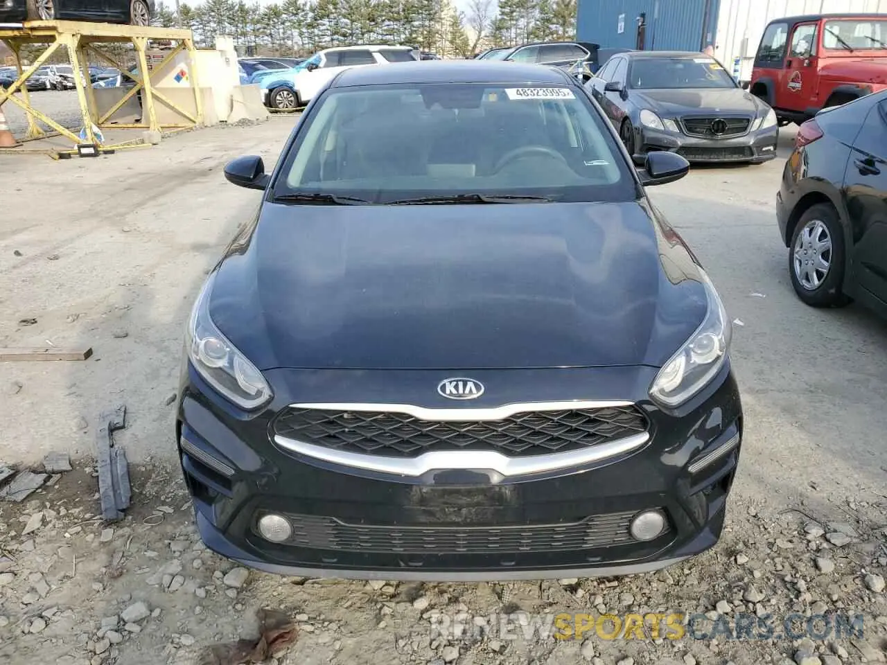 5 fotografías del automóvil dañado 3KPF24AD6KE024035 KIA FORTE 2019