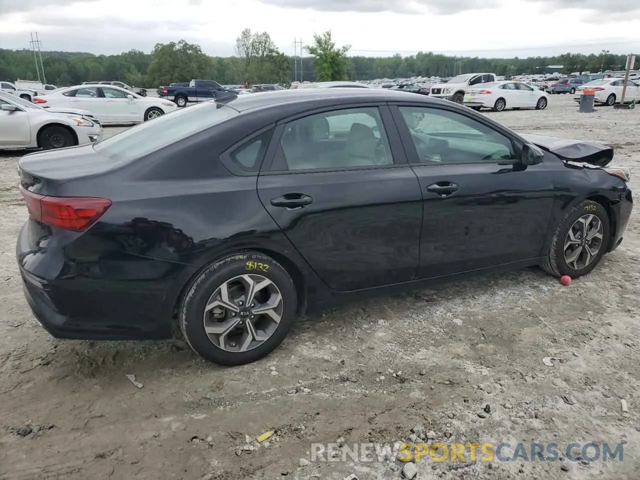 3 fotografías del automóvil dañado 3KPF24AD6KE029266 KIA FORTE 2019