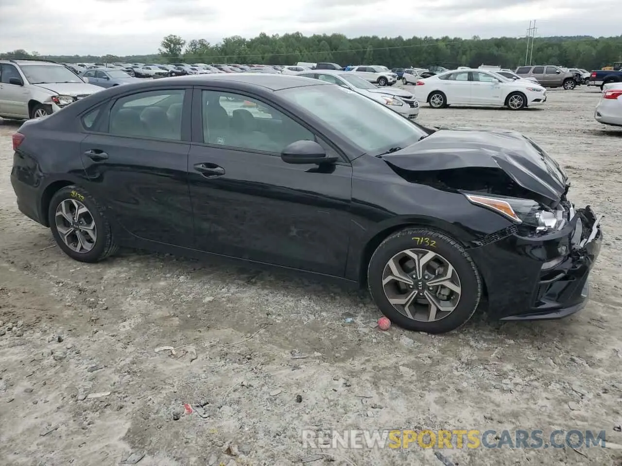 4 fotografías del automóvil dañado 3KPF24AD6KE029266 KIA FORTE 2019
