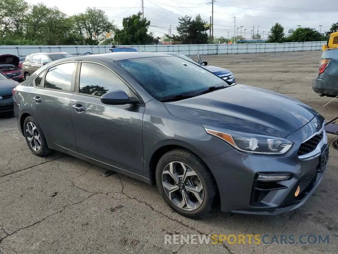 4 fotografías del automóvil dañado 3KPF24AD6KE051512 KIA FORTE 2019