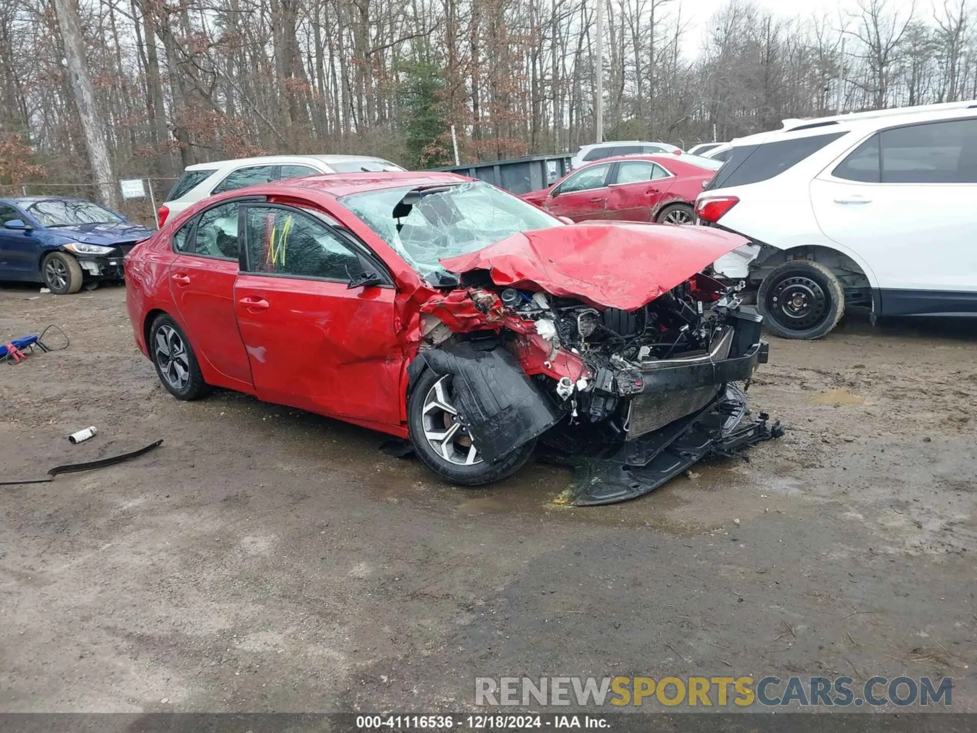 1 fotografías del automóvil dañado 3KPF24AD6KE131571 KIA FORTE 2019