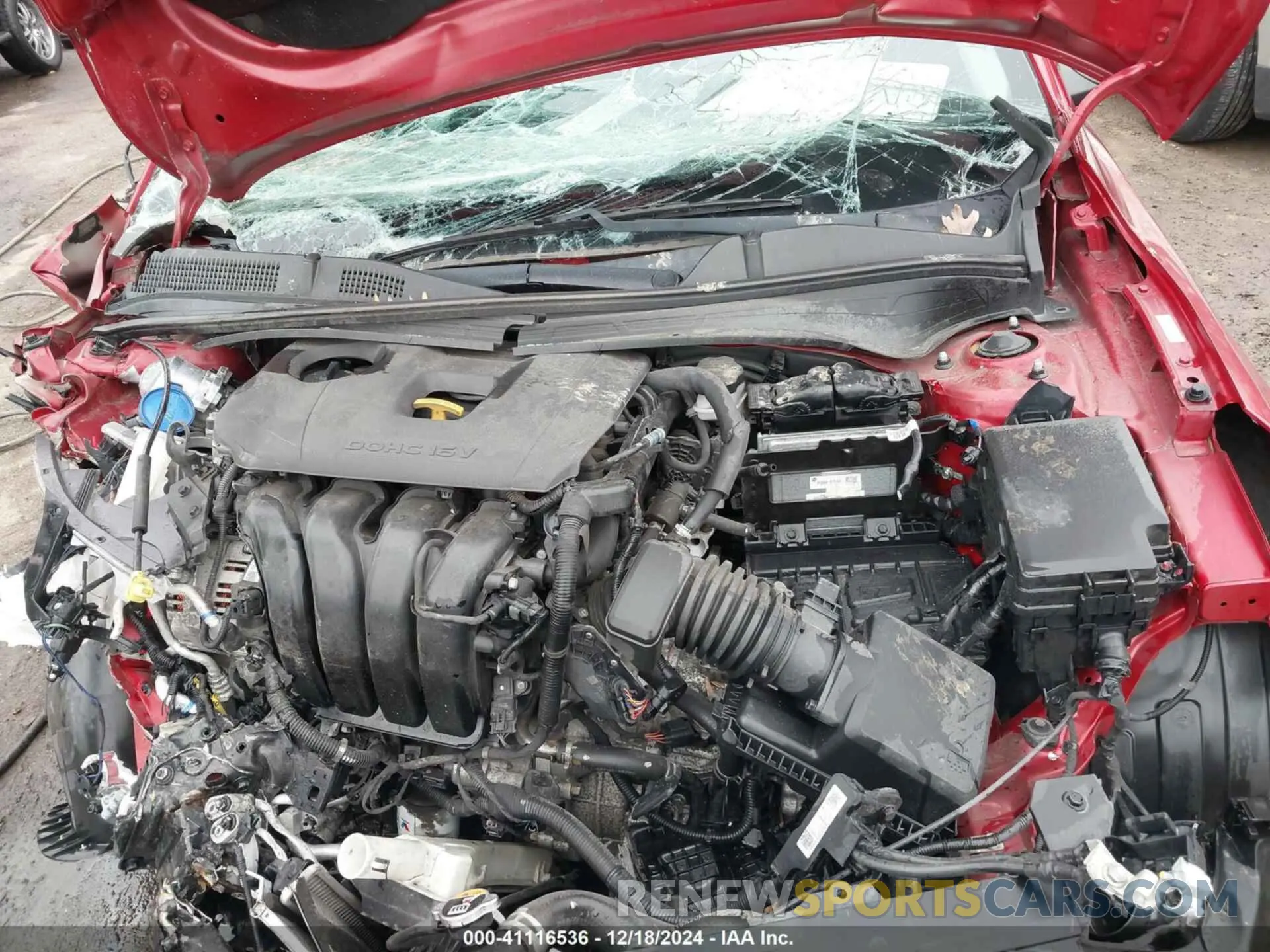 10 fotografías del automóvil dañado 3KPF24AD6KE131571 KIA FORTE 2019
