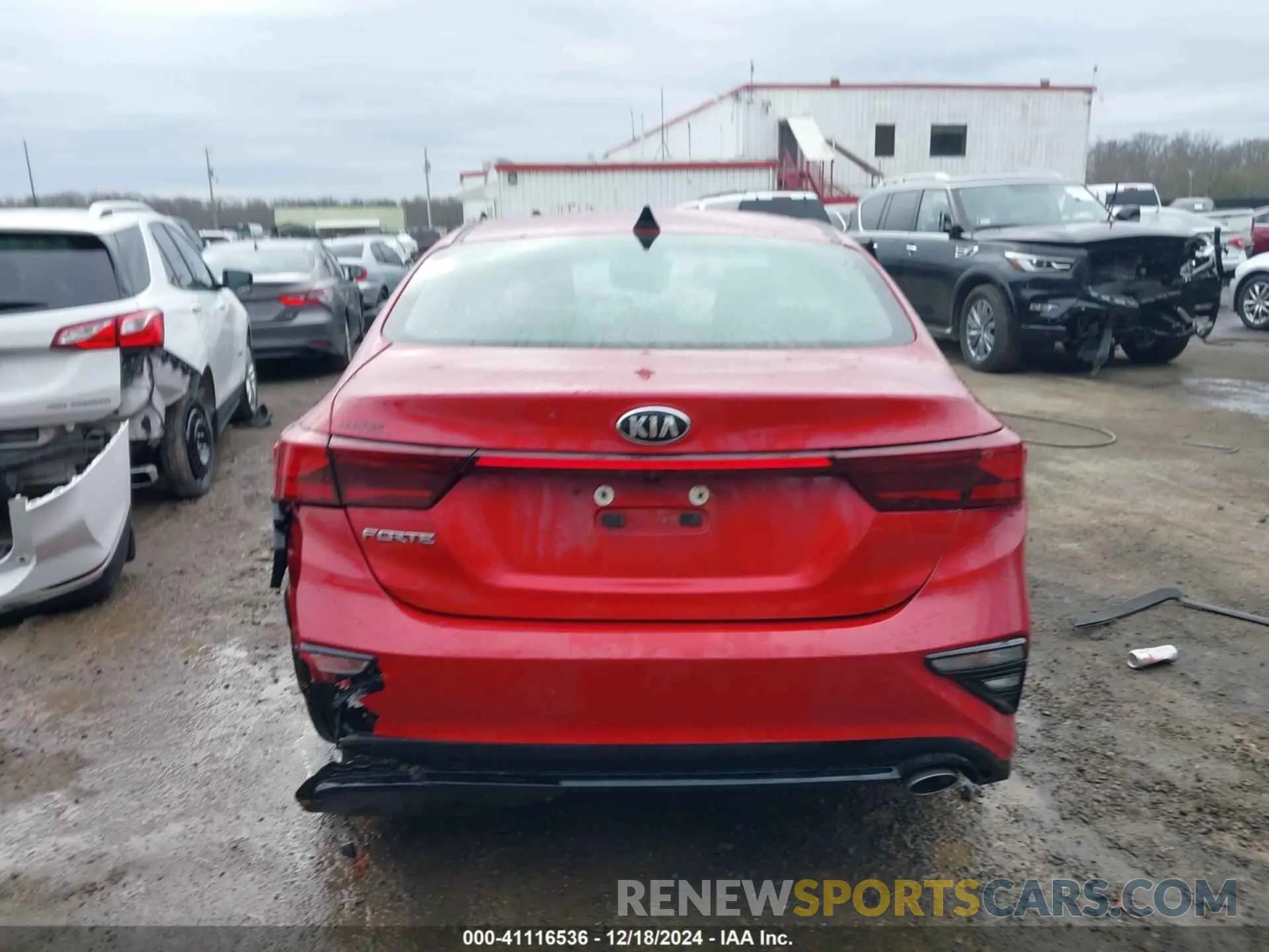 15 fotografías del automóvil dañado 3KPF24AD6KE131571 KIA FORTE 2019