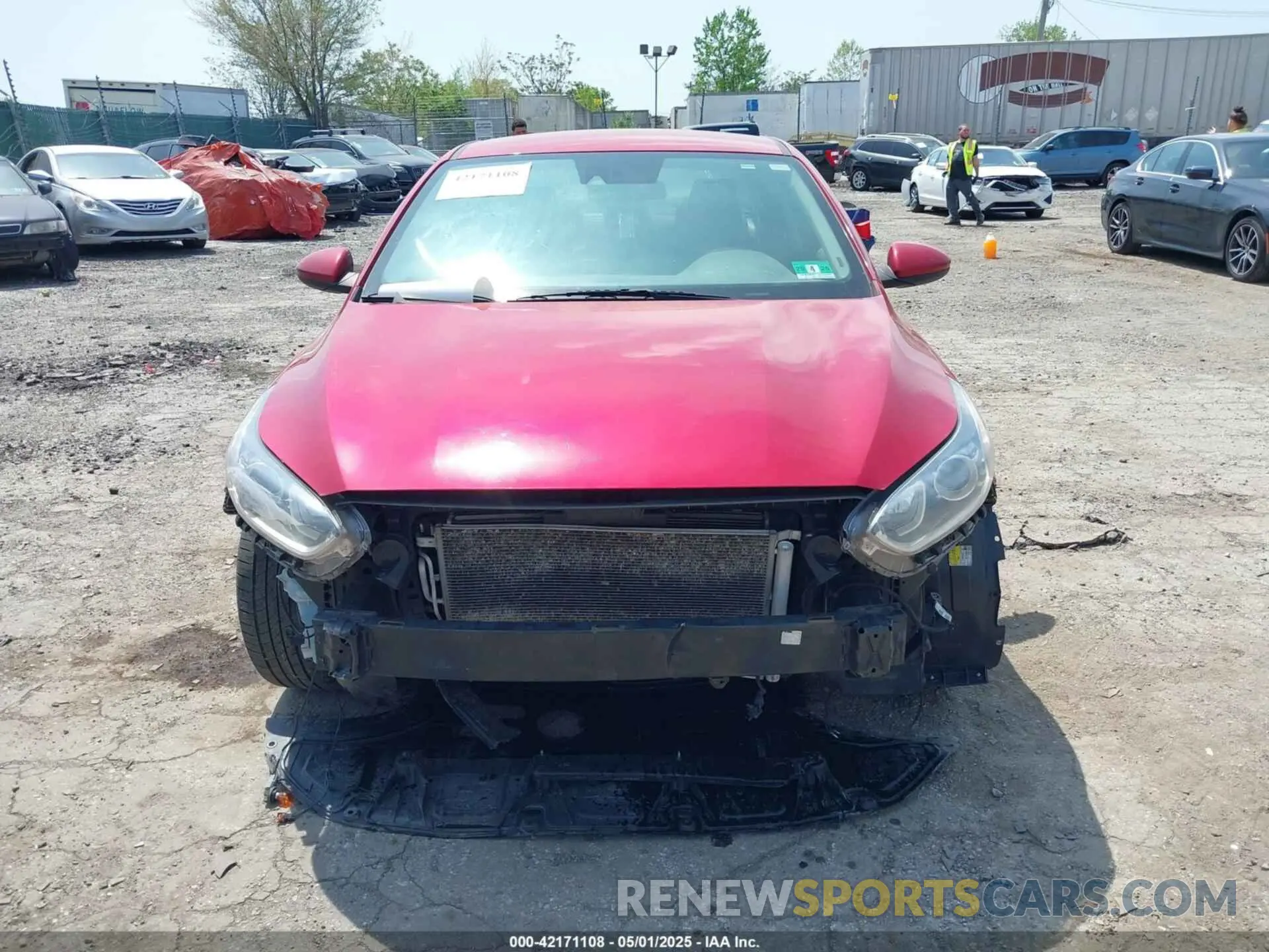 13 fotografías del automóvil dañado 3KPF24AD7KE036498 KIA FORTE 2019