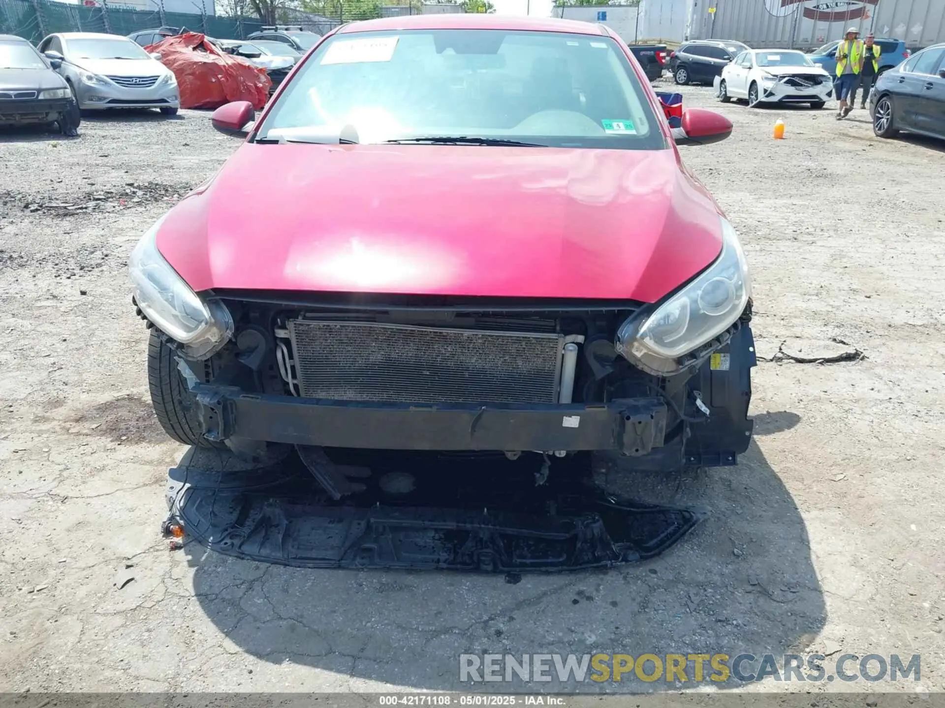 21 fotografías del automóvil dañado 3KPF24AD7KE036498 KIA FORTE 2019