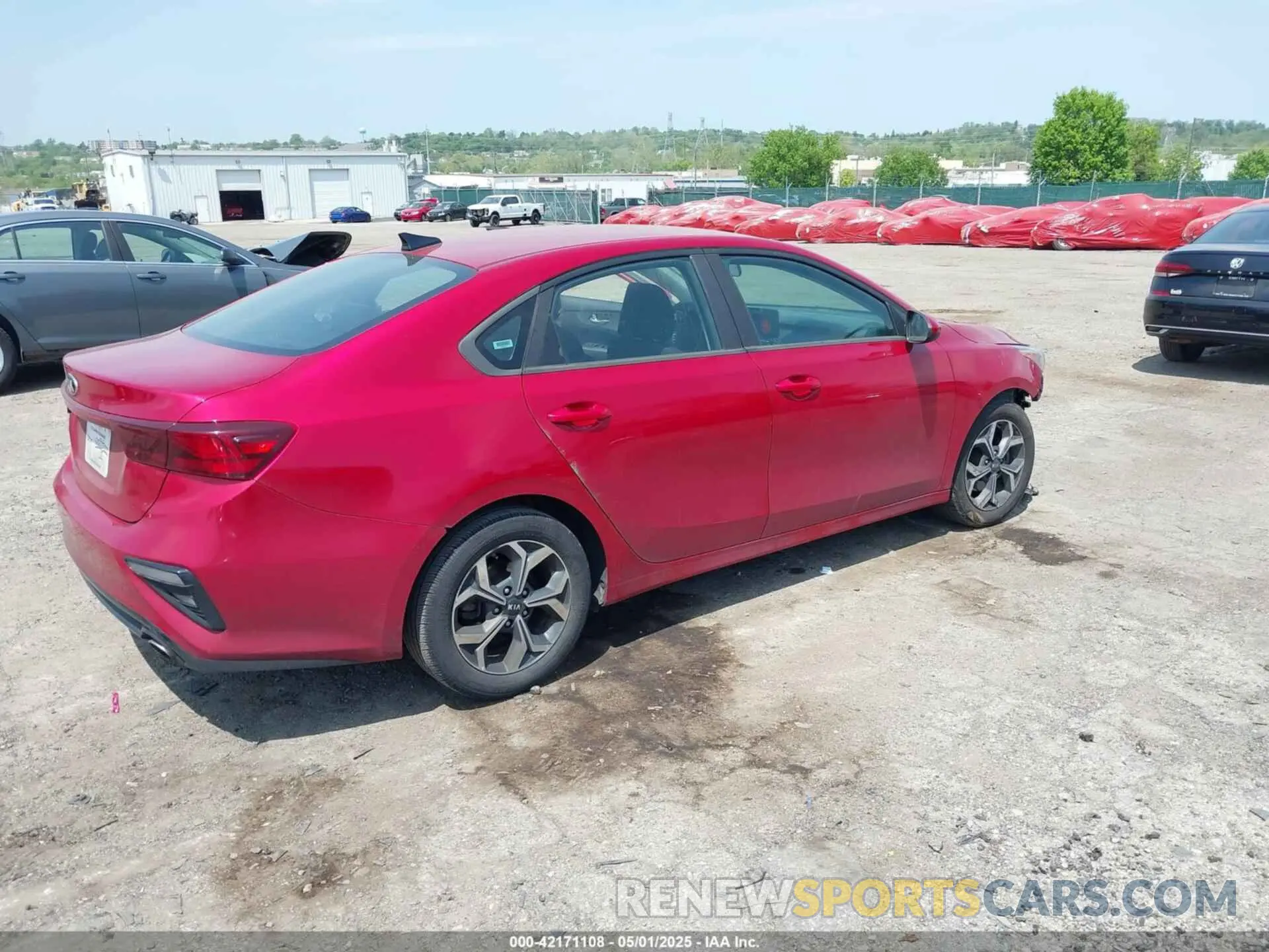 4 fotografías del automóvil dañado 3KPF24AD7KE036498 KIA FORTE 2019