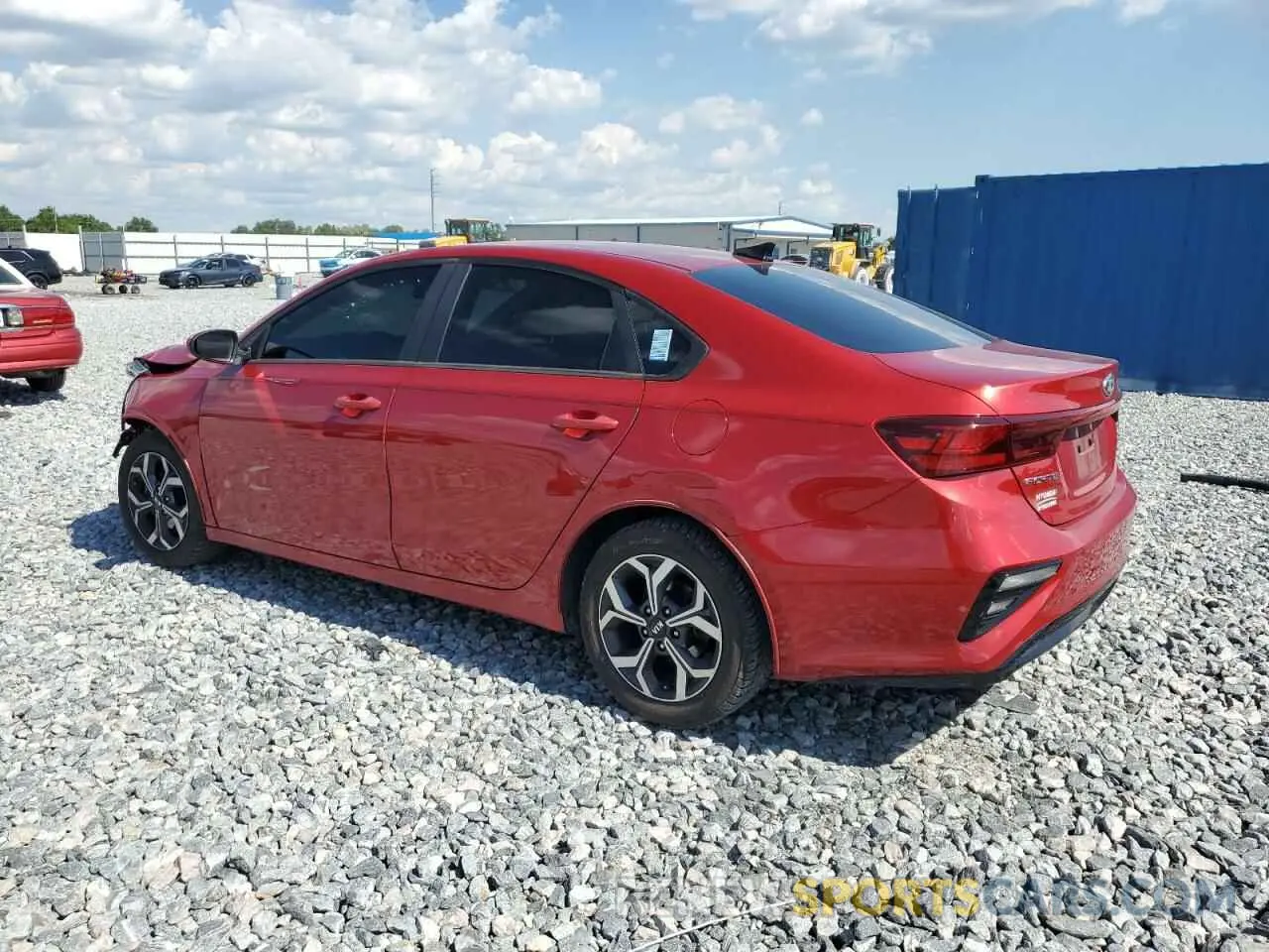 2 fotografías del automóvil dañado 3KPF24AD7KE052149 KIA FORTE 2019