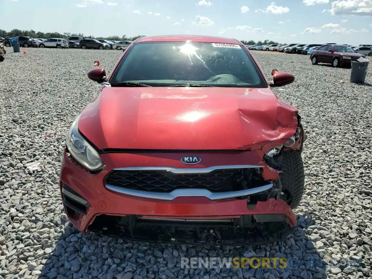 5 fotografías del automóvil dañado 3KPF24AD7KE052149 KIA FORTE 2019