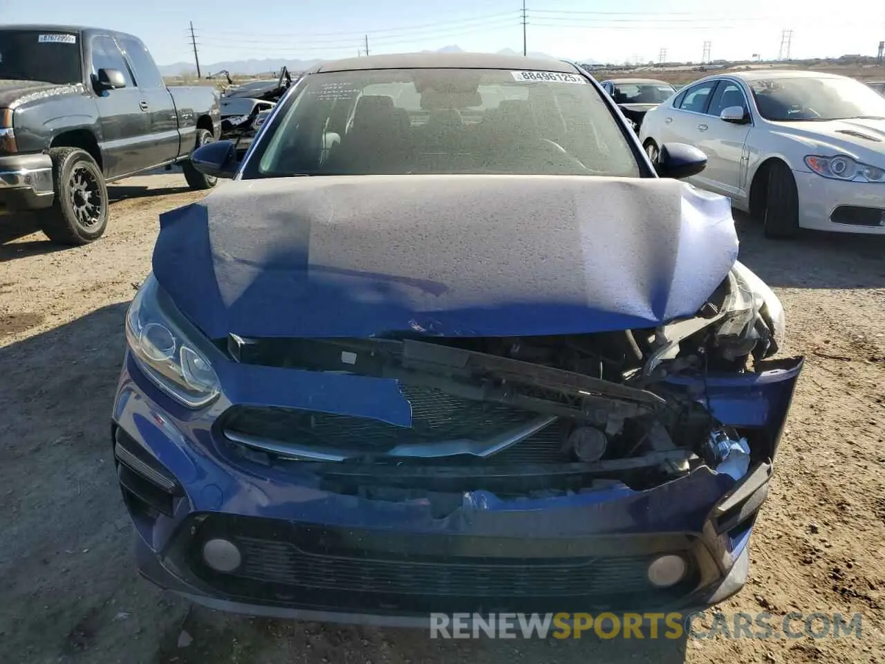5 fotografías del automóvil dañado 3KPF24AD7KE059909 KIA FORTE 2019