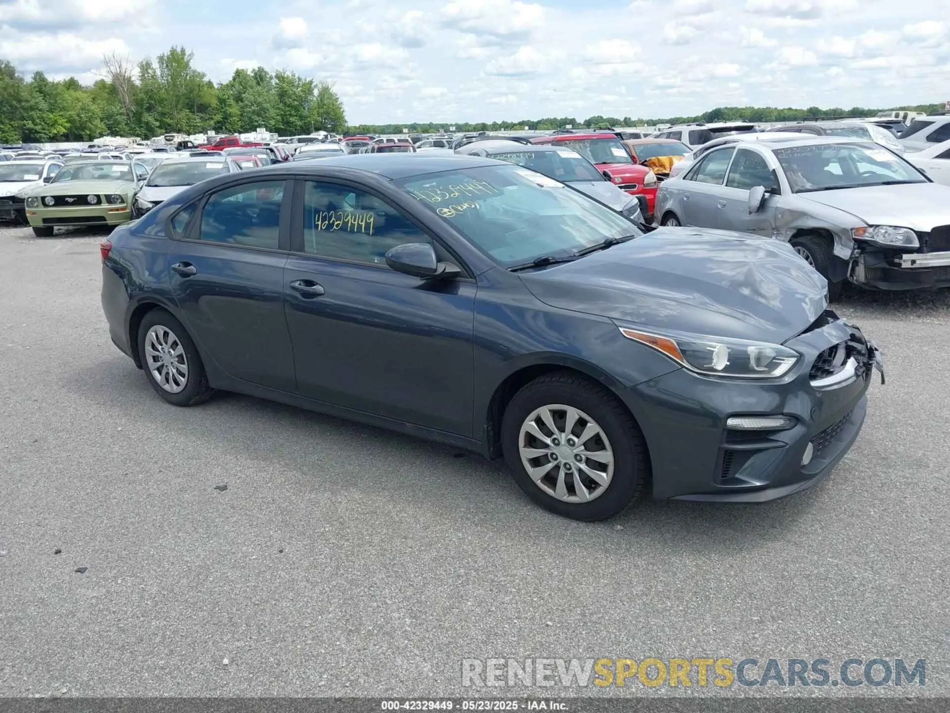 1 fotografías del automóvil dañado 3KPF24AD7KE062289 KIA FORTE 2019