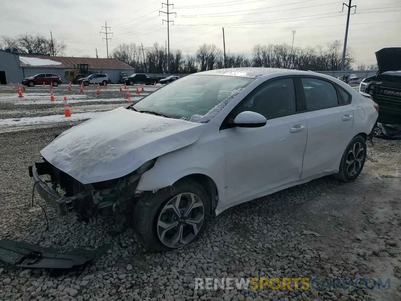 1 fotografías del automóvil dañado 3KPF24AD7KE074104 KIA FORTE 2019