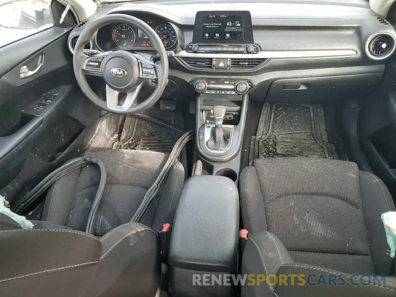 8 fotografías del automóvil dañado 3KPF24AD7KE074104 KIA FORTE 2019