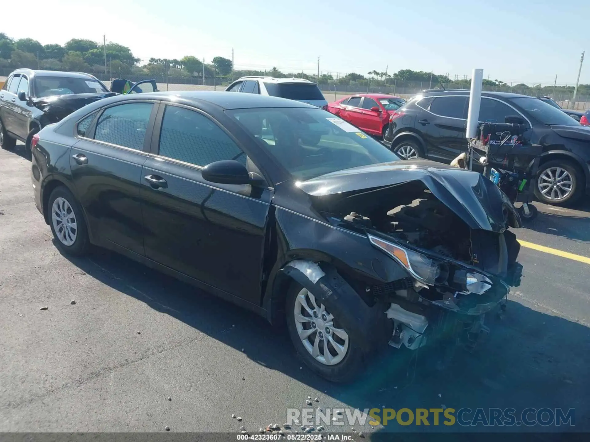 1 fotografías del automóvil dañado 3KPF24AD7KE097611 KIA FORTE 2019