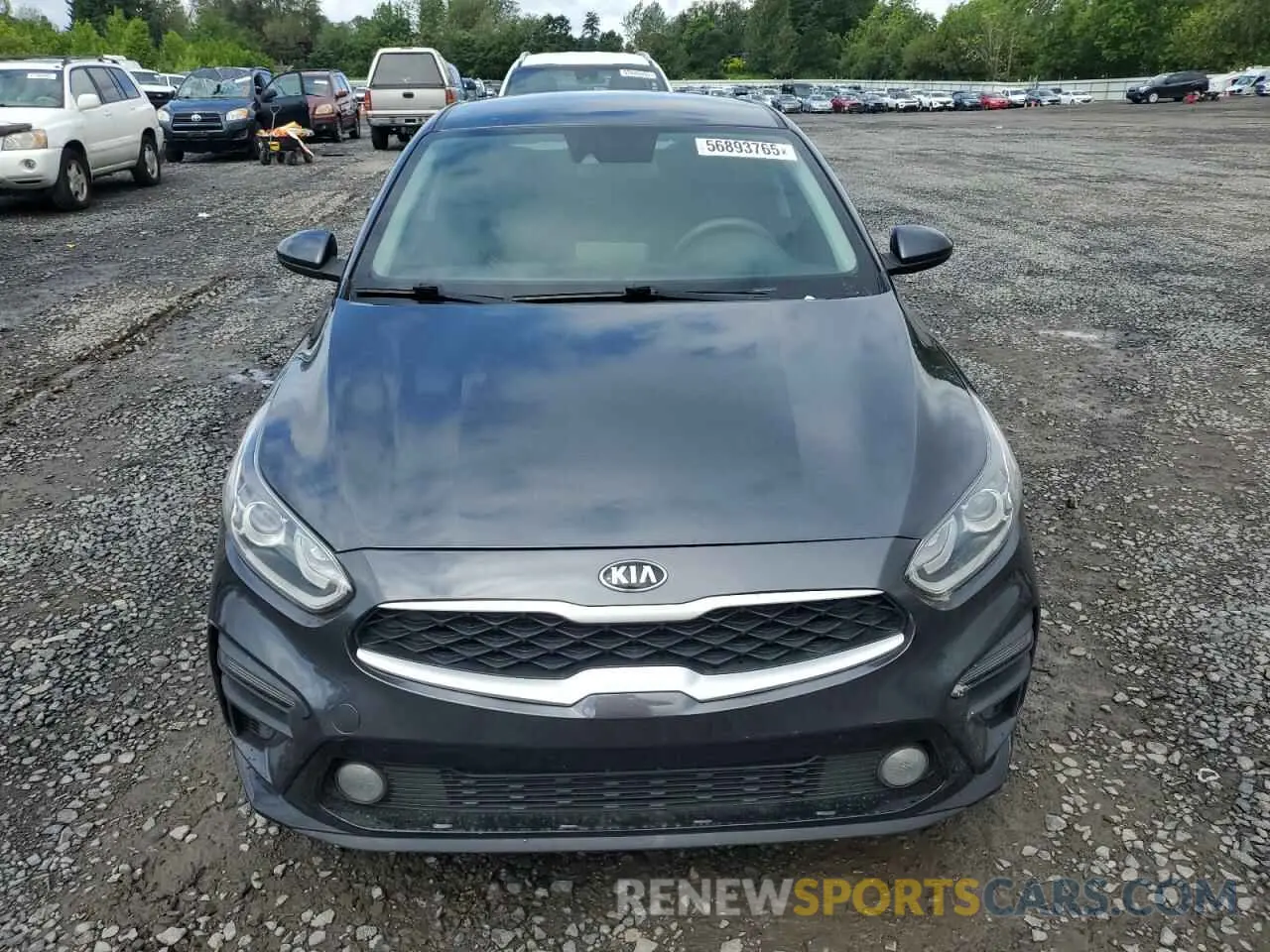 5 fotografías del automóvil dañado 3KPF24AD7KE106453 KIA FORTE 2019